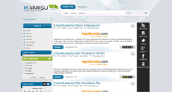 Desktop Screenshot of mehmetvarisli.com