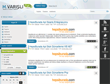 Tablet Screenshot of mehmetvarisli.com